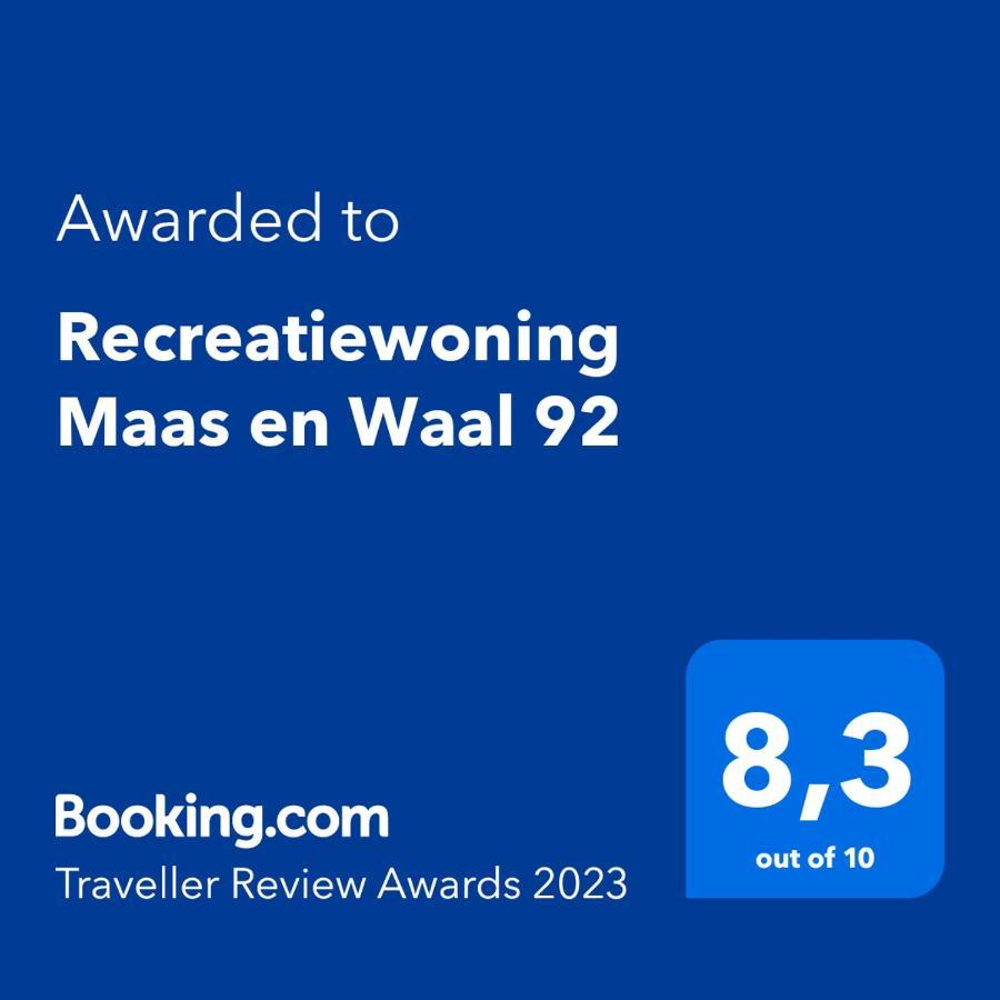 Вілла Recreatiewoning Maas En Waal 92 Евейк Екстер'єр фото